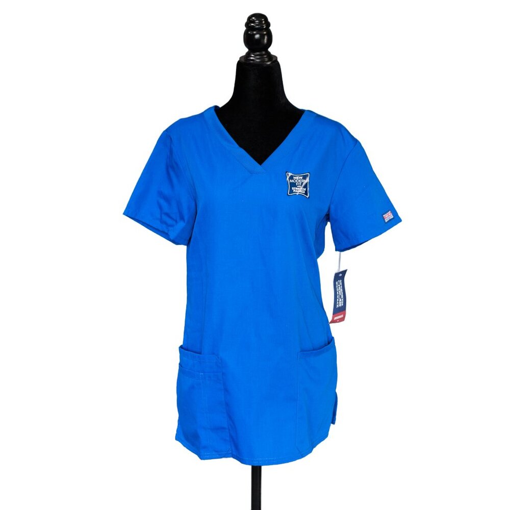 NWT Authentic Cherokee Workwear Scrubs Top, Size Medium